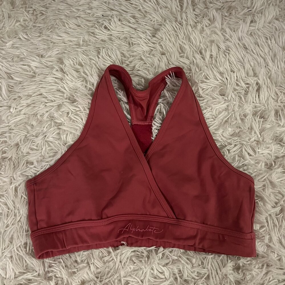 Alphalete Surface Wrap Bra